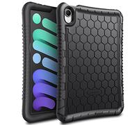 FINTIE Cover Compatibile con iPad Mini 6ª Generazione 2021 8,3 Pollici - [Serie Honey Comb] Leggera Case Protettiva Custodia Antiurto in Silicone, (*Nero)