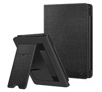 FINTIE Custodia per 6'' Kobo Clara Colour (2024) / Kobo Clara BW (2024) / 2E (2022) eReader - Stand Cover Protettiva Case con Card Slot e Hand Strap, Auto Sveglia/Sonno, Nero