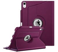 FINTIE Custodia per iPad (A16) 11ª Generazione 11" (2025) / iPad 10ª Generazione 10.9" (2022) con Pencil Holder, 360 Gradi di Girevole Cover Case con Auto Sveglia/Sonno, Viola