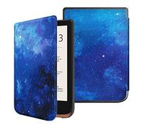 FINTIE Cover per Pocketbook Touch HD 3 / Lux 4&5 / Basic Lux 2 / Color 2020 | Sottile Leggero Custodia Protettivo con Auto Sveglia/Sonno, Starry Sky