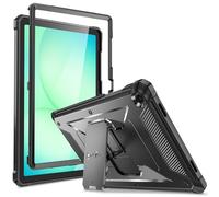 FINTIE Antiurto Cover per Samsung Galaxy Tab A9+ 11 Pollici 2023 (SM-X210/X216/X218), [Doppio Strato] Robusto Unibody Hybrid Protettivo Kickstand Custodia con Proteggi Schermo Incorporat, Nero
