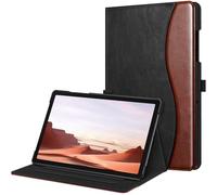 FINTIE Cover per Samsung Galaxy Tab A11+ Plus/Tab A9+ Plus 11" (2025/2023) | [Multi-angli] Slim Fit Stand Custodia Case con Tasca, Nero/Marrone