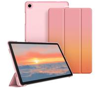 FINTIE Cover per Samsung Galaxy Tab A11+ Plus/Tab A9+ Plus 11" (2025/2023) | Sottile Leggero Custodia Posteriore Opaca Traslucida Case, Sunset Ombre