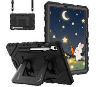 FINTIE Cover per Samsung Galaxy Tab S10 Lite/S10 FE/S9 FE 10.9" & S9 11" | Antiurto Robusta Custodia Protettiva Cover con Supporto Integrato, (Nero)