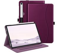 FINTIE Cover per Samsung Galaxy Tab S10 Lite/S10 FE/S9 FE 10.9" & S9 11" | Multi-angli Protettiva Custodia con Tasca Auto Sveglia/Sonno, Viola