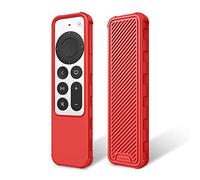 Fintie Cover Telecomando Compatibile con Apple TV 4K Siri Remote 3a Generazione (2022) e 2a Generazione (2021), Custodia in Silicone