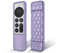 Fintie Cover Telecomando Compatibile con Apple TV 4K Siri Remote 3a Generazione (2022) e 2a Generazione (2021), Custodia in Silicone Antiurto Antiscivolo Leggera