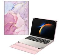 Fintie Custodia a tasca per Samsung Galaxy Book4 Edge NP960XMA / Book5 Pro 360 NP960QHA / Book4 Ultra NP960XGL / Book4 Pro 360 NP960QGK / Book3 Pro 360 NP960QFG, Dreamy Marble