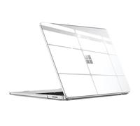 FINTIE Custodia Compatibile con 13.8 Pollici Microsoft Surface Laptop 7 2024 (Modello: 2036) - Cover Rigid Protettivo Guscio Rigido Case, Trasparente Cristallo