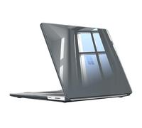 FINTIE Custodia Compatibile con 15 Pollici Microsoft Surface Laptop 7 2024 (Modello: 2037), Cover Leggera Sottile e Rigida Case, Nero Cristallin