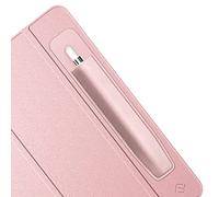 FINTIE Custodia Compatibile con Apple Pencil PRO e Apple Pencil (USB-C) e 1a/2a Gen, Cover in Similpelle con Tasca Elastica Case Adesivo per Stylus Pens, Oro Rosa