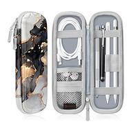 Fintie Custodia Compatibile con Apple Pencil Pro e Apple Pencil (USB-C) e 2ª/1ª Gen - Slim Case Built-in Tasca Slot Compatibile con Apple Pen, Cavo USB, Samsung Stylus, Cloudy
