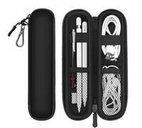 FINTIE Custodia Compatibile con Apple Pencil Pro/(USB-C)/Apple Pencil 1a/2a Gen - AntiGraffio Neoprene Morbido Borsa Trasporto Sleeve Pouch per Samsung Stylus & Surface Pen, Nero