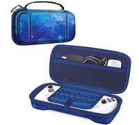 FINTIE Custodia Compatibile con ASUS ROG Ally 7" Console - [Antiurto] Portatile di Borsa da Viaggio con 14 Titolari per Schede di Gioco & Tasca Interna per ASUS ROG Ally & Accessori, Starry Sky