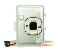 FINTIE Custodia Compatibile con Fujifilm Instax Mini LiPlay Fotocamera Istantanea - Protettiva Borsa in Cristallo PVC Trasparente Cover, Transparent