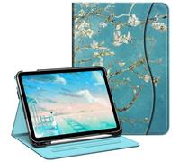 FINTIE Custodia compatibile con iPad di 10a generazione (2022) da 10,9 pollici, visualizzazione multi-angolo custodia protettiva con supporto per matita e tasca, spegnimento automatico, motivo
