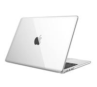 FINTIE Custodia Compatibile con MacBook Air 13.6 Pollici M4/M3/M2 (2025/2024/2022, A3240/A3113/A2681) - Cover Rigid Protettivo Guscio Rigido Case, Trasparente Cristallo