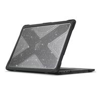 FINTIE Custodia Compatibile con MacBook Air 13.6 Pollici M4/M3/M2 (2025/2024/2022, A3240/A3113/A2681), Antiurto Robusto Case con Bordo in TPU, (Glittering Nero)