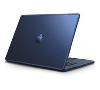 FINTIE Custodia Compatibile con MacBook Air 15 Pollici M4/M3/M2 (A3241/A3114/A2941, 2025/2024/2023), Cover Rigida Opaca Anti-Impronte + Bordo in TPU Protettivo, Mezzanotte