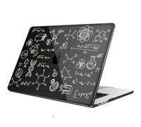 FINTIE Custodia Compatibile con MacBook Air 15 Pollici M4/M3/M2 (A3241/A3114/A2941, 2025/2024/2023) - Cover Rigido Protettivo Guscio Sottile Case per MacBook Air 15,3", Formula Nero