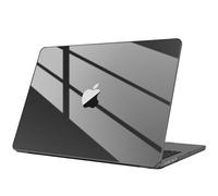 FINTIE Custodia Compatibile con MacBook Pro 14" M5 M4 M3 M2 M1 Pro/Max (2025-2021, A3434 A3112 A3401 A3185 A2992 A2918 A2779 A2442) - Ultra Trasparente Sottile Cover Rigid Protettivo Case, Nero