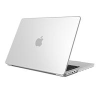 FINTIE Custodia Compatibile con MacBook Pro 14 Pollici M5 M4 M3 M2 M1 Pro/Max (2025-2021, A3434 A3112 A3401 A3185 A2992 A2918 A2779 A2442) - Cover Rigida Protettivo Guscio Case, Trasparente(Opaca)