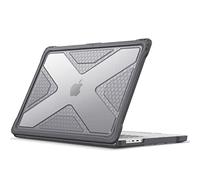 FINTIE Custodia Compatibile con MacBook Pro 16" (2024-2021) M4 M3 M2 M1 Pro/Max - Antiurto Robusto Case con Bordo in TPU Cover, Grigio