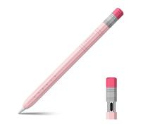 FINTIE Custodia in Silicone Compatibile con Apple Pencil (USB-C), Leggero Protettivo Cover Case Antiscivolo Pencil Holder, Supporta Attacca Magnetico, Rosa