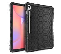 FINTIE Custodia in silicone per Samsung Galaxy Tab S9 FE 5G 10,9 pollici/Galaxy Tab S9 11 pollici 2023, [S portapenne] Honey Comb Series Custodia protettiva leggera antiurto adatta ai bambini, nera