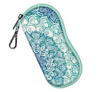 FINTIE Custodia Occhiali Morbida, Porta Occhiali da Sole con Clip, Portaocchiali da Borsa in Neoprene per Donna Uomo