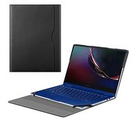 FINTIE Custodia per 13.3 Pollici Samsung Galaxy Book 3 360/Galaxy Book 2 Pro 360/ Pro 13 - Portfolio Business Cover con Tasca, Nero