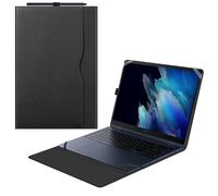 FINTIE Custodia per 15.6 Pollici Samsung Galaxy Book 5 360,Galaxy Book 4/Book4 Edge, Portfolio Business Cover con Tasca, Nero