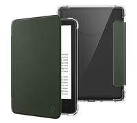 FINTIE Custodia per 6" Kindle (11ª Generazione) - 2024/2022, Leggero Cover Trasparente Posteriore in TPU Morbido con Auto Sveglia/Sonno per 6 Pollici Kindle 11a Gen 2024/2022, (Verde Alpino)