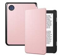 FINTIE Custodia per 6'' Kobo Clara Colour (2024) / Kobo Clara BW (2024) / 2E (2022) eReader, Sottile Leggero Cover Protettivo in Similpelle con Auto Sveglia/Sonno, Oro Rosa