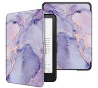 FINTIE Custodia per 7" Kindle Paperwhite (12ª Generazione, 2024) e Kindle Colorsoft (1ª Generazione, 2025/2024), Sottile Leggero Protettiva Cover con Auto Sveglia/Sonno, Lilla Marble