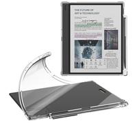 FINTIE Custodia per Boox Note Air 5 C (2025) 10.3" ePaper Tablet con Portapenne, Ultra Sottile Protettiva Cover Trasparente Posteriore in TPU Morbido, Trasparente