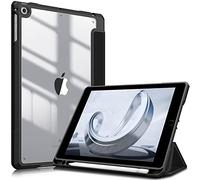 Fintie Custodia iPad 9.7 Pollici (6a/5a Gen., Air 2) – Antiurto Sottile, Pencil Holder – Nero