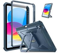 FINTIE Custodia per iPad (A16) 11ª/10ª Generazione (2025/2022) con Portapenne - [Tuatara Magic Ring] 360 Gradi di Girevole Stand Cover Antiurto Robusto Protettivo Case con Proteggi Schermo, Blu