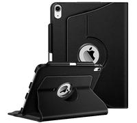 FINTIE Custodia per iPad (A16) 11ª Generazione 11" (2025) / iPad 10ª Generazione 10.9" (2022) con Pencil Holder, 360 Gradi di Girevole Cover Case con Auto Sveglia/Sonno, Nero