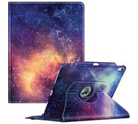 FINTIE Custodia per iPad Air 13 Pollici (M3) 2025 / (M2) 2024 con Portapenne - Girevole 360 Gradi di Rotazione Cover Protettiva Case con Auto Sveglia/Sonno, Galaxy