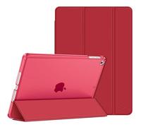 FINTIE Custodia per iPad Air 2 (Modello 2014) / iPad Air (Modello 2013) - Ultra Sottile del Basamento Leggero Cover Case con Auto Svegliati/Sonno Funzione, Rosso