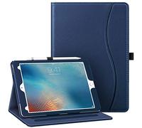 Fintie Custodia per iPad Pro da 9,7" 2016 Release Tablet 24,6 cm (9,7"), Protezione per gli angoli, Vista Multiangolo, Folio, Smart Stand Back Cover con custodia, portapenne, Auto Wake/Sleep, Blu navy