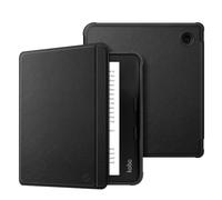 FINTIE Custodia per Kobo Libra 2 2021 - Sottile Leggero Cover Protettivo Posteriore in Morbido TPU con Auto Sveglia/Sonno per 7" Kobo Libra 2 E-Reader, Nero