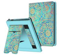 FINTIE Custodia per Pocketbook Verse Pro e Verse eReader (2023) | Stand Cover Protettiva Custodia con Card Slot e Hand Strap, Auto Sveglia/Sonno, Shades of Blue