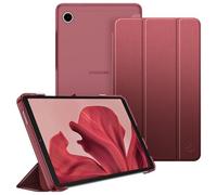 FINTIE Custodia per Samsung Galaxy Tab A11 8.7 Pollici 2025 / Tab A9 8.7" 2023, Sottile Leggero Case Posteriore Opaca Traslucida Cover, Burgundy