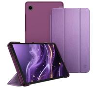 FINTIE Custodia per Samsung Galaxy Tab A11 8.7 Pollici 2025 / Tab A9 8.7" 2023, Sottile Leggero Case Posteriore Opaca Traslucida Cover, Viola Profondo