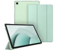 FINTIE Custodia per Samsung Galaxy Tab A11 + Plus 11" 2025 / Tab A9 + Plus 11 Pollici 2023, Sottile Leggero Case Posteriore Opaca Traslucida Cover, Verde Chiaro