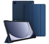 FINTIE Custodia per Samsung Galaxy Tab A11 + Plus 11" 2025 / Tab A9 + Plus 11 Pollici 2023, Sottile Leggero Case Posteriore Opaca Traslucida Cover, Blu Scuro