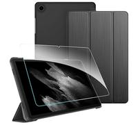 FINTIE Custodia per Samsung Galaxy Tab A11 Plus (A11+) 11" 2025 / Tab A9 Plus (A9+) 11” 2023 - [con Vetro Temperato Pellicola] Sottile Leggero Case Posteriore Opaca Traslucida Cover, (Grigio scuro)