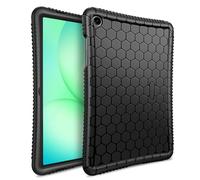 FINTIE Custodia per Samsung Galaxy Tab A9+ 11 Pollici 2023, [Serie Honey Comb] Leggera Case Cover Protettiva Antiurto in Silicone per Galaxy Tab A9 Plus (SM-X210/X216/X218), Nero